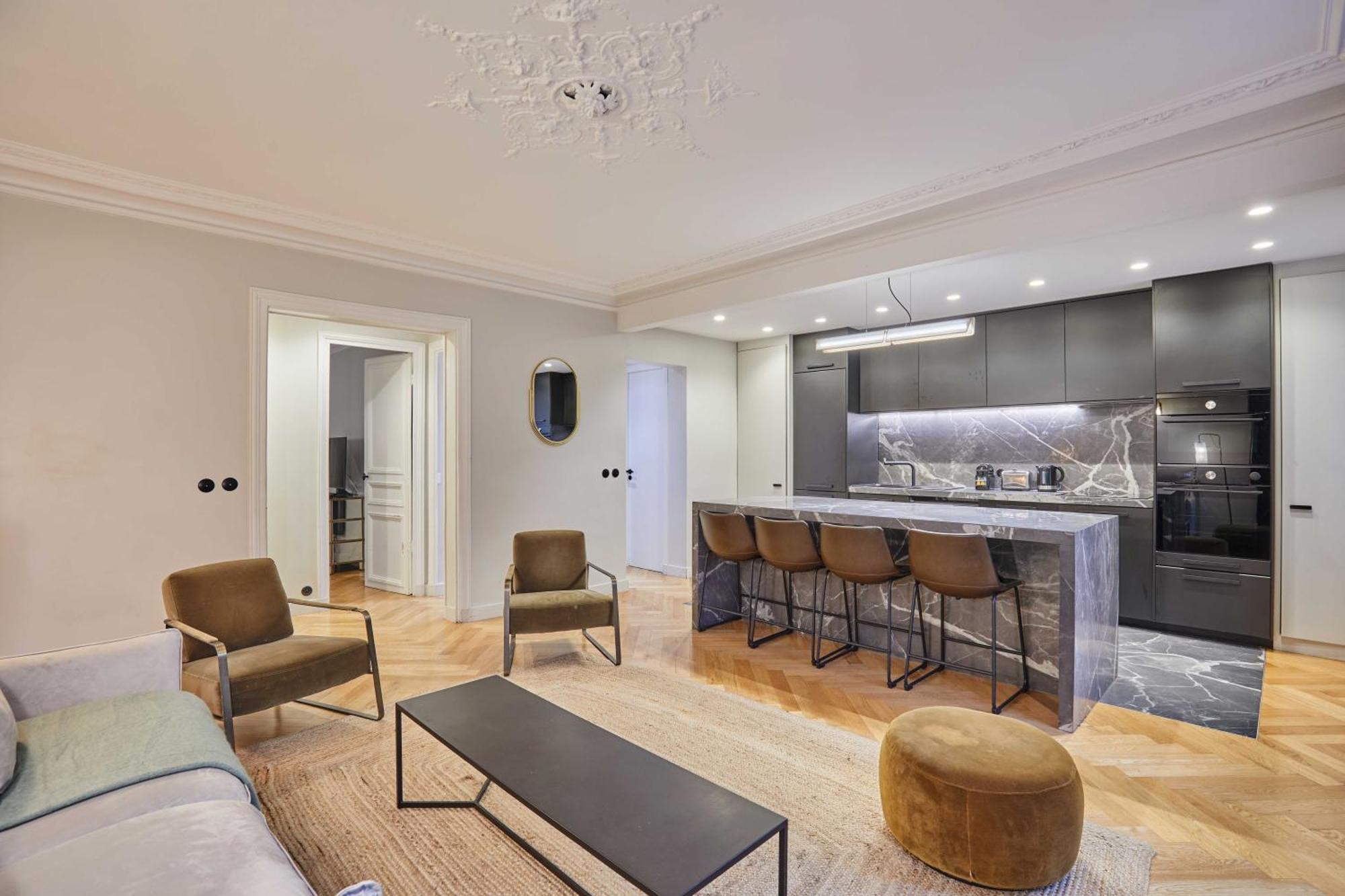 Magnificent Apartment - 3Br- 8P - Batignolles Париж Екстер'єр фото